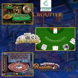 Sélection de jeux du casino cresus